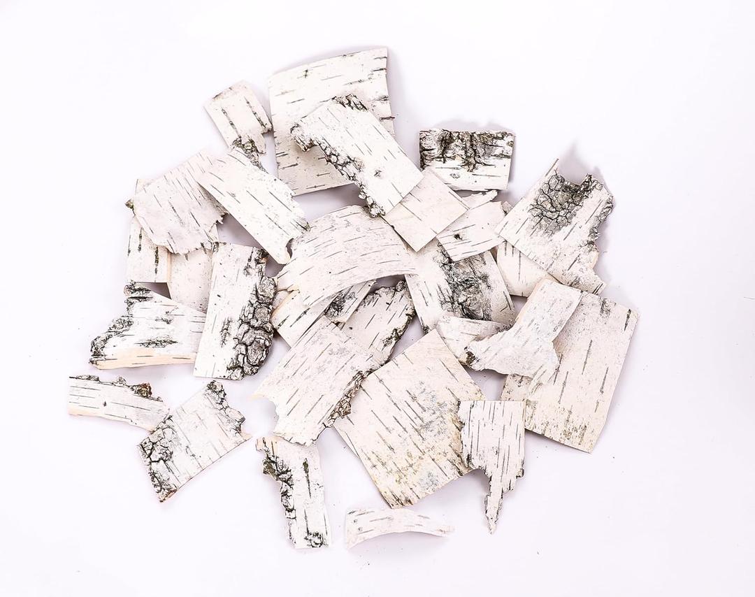 Natural Birch Bark Sheets for Decor Craft Different Sizes of Birch Sheets (30 Birch Bark Sheets)