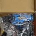 PULITUO 12V Blue Cordless Drill Set - Power Drill Kit with Battery and Charger, 3/8-Inch Keyless Chuck, Built-in LED, 21+1 Torque Setting