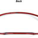 Thenice for 11th Gen Civic Dash Board Trims Instrument Panel Dashboard Cover Compatible with Honda Civic 2022 2023 2024 2025 2026 -Red