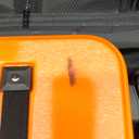 Hard Shell Luggage Sets with Spinner Wheels 4 Piece, Expandable Large Suitcases with TSA Lock, Travel Large Suitcase Set, Navy Luggage Set (Orange)