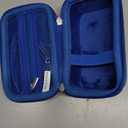 Canboc Carrying Case for Sony ZV-1/ ZV-1F/ ZV-1 II Digital Camera for Content Creators, Sony ZV1 Vlogging Camera Bag, Zipper Mesh Pocket fits USB Cable, Batteries, Blue