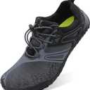 L-RUN Barefoot Water Shoes Women Mens Aqua Sock Athletic Hiking Water Sports Shoes for Swim Beach Pool Sand Diving Walking