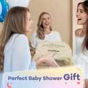 RUVALINO Diaper Bag Backpack, Multifunction Travel Pack Maternity Baby Changing Bags, Large Capacity, Waterproof, Light Purple