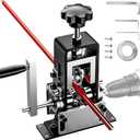 Hizmivos Manual Wire Stripping Machine Gauge Wire 0.06-1 inches,Scrapping Copper Wire Peeler Machine,Drill Powered Hand Crank Wire Stripper Tool for Scrap Copper Recycling