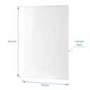 KAITELA White Acrylic Sheet 18" x 24" x 1/8" Thick (3mm) Cast Plexiglass Panel Plastic Board for Craft Project, Laser Cutting, Engraving, Sign, Pack of 2