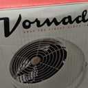 Vornado VFAN Jr. Vintage Metal Desk Fan, 2-Speed, Retro Air Circulator with Adjustable Tilt, Fan for Bedroom, Office and Dorm Room Cooling, Vintage White, 6.1 X 10.1 X 11.4 Inches