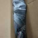 K KENSONE 40" Mini Flodable Spring Rebounder Trampoline for Adults, Small Exercise Trampoline for Indoor Workout and Fitness, Purple Resistance Band Included, Max Load 330 LBS