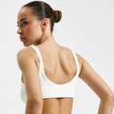Sports Bra Longline Racerback Tank Tops for Women Padded Workout Yoga Top, XS