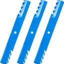 Aeagle Toothed Mower Blade for Husqvarna Scag Ferris 61" Deck 483318 48111 482879 1520842 539101733 112111-03 823006 79-117 794859 7075770 1520842 Bobcat Bunton, High Lift, 3 Pack (Blue)