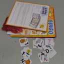 Spanish Alphabet Bingo Game, Letter&Number Sight Word Bingo Board Games for Kids, ABC and 123 Learning Toys for Kindergarten, Toddler Preschool Learning Activities, Family Matching Games