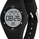 Kids Watches for Girls Boys Digital Sport Watch with Step Counter Pedometer Vibration Alarm Clock, No App Waterproof Fitness Tracker Kids Watch Boys Girls Teens Students Ages 5-16
