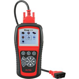 Autel Diaglink OBDII Code Reader Full Systems Diagnostic Scanner DIY Version of MD802 for Engine/Transmission/ABS/SRS/EPB/Oil Reset Service