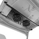BystralX UTV Fan with Variable Speed Dial, Dual 8 Inch Roof Fan