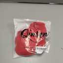 QINSEN Women's Sexy Open Back Sleeveless Crop Tank High Neck Slim Fit Cropped Tee Shirt Y2k Tops (Large, Fairy Red)