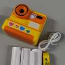 Mafiti Kids Camera Instant Print,1080P Instant Camera for Kids,Selfie Digital Camera with 2.4 Inch Display 1200 mAh Battery,3-12 yrs Girls Boys Toys Presents for Birthday/Xmas/Holiday,Orange