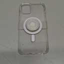 PopSockets iPhone 14 Pro Case with Phone Grip and Slide Compatible with MagSafe, Phone Case for iPhone 14 Pro, Wireless Charging Compatible - Clear