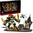 LEGO The Legend of Zelda: Ocarina of Time – The Final Battle - Building Set for Adults, Ages 18+ - Nintendo Collectible with Link & Zelda Minifigures - Bedroom or Game Room Decor - 77093