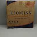 Keonjinn Gold Vanity Mirror with Lights, 15 Replaceable Bulbs Hollywood Makeup Mirror with 2 Replacement Bulbs, 3 Color Lights, Aluminum Metal Frame, USB Charging Port, 23" x 18" Large Lighted Mirror