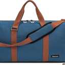 Kuston Sports Gym Bag with Shoe Compartment & Wet Pocket, Travel Duffel bag, Weekend Bag, Workout Bag Suitable for Men and Women (blue)