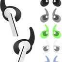 5 Pairs Silicone Ear Hooks Ear Tips Compatible with Samsung Galaxy Buds 3 Pro Sport Headphone Ear Tips, Anti-Slip Anti Scratches Galaxy Buds Pro 3 Earbuds Accessories, Mixing Colors