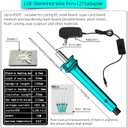 3 x Electric Hot Wire Cutter 5CM length Hot melt Pen, Hot Electric Cutter Kit, Styrofoam Hot Hot Wire Cutting Pen for Amateur DIY Heat Cutting Engraving Art Making handmade (50mm, Blue)