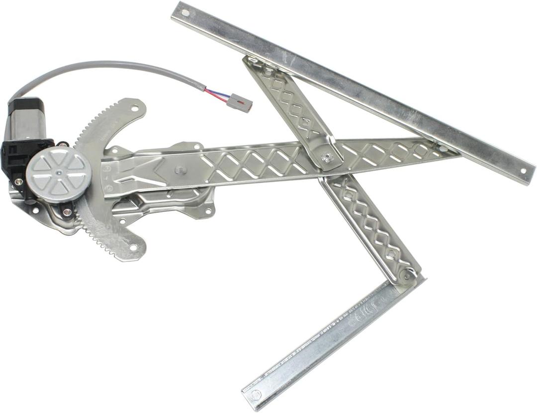 JC Whitney Window Regulator Compatible with Ford F-150 2001-2003, Expedition 1997-2002, Lincoln Navigator 1998-2002, Front, FWD, Passenger Side, with Motor JF462905