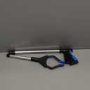 Grabber Reacher Tool, 32" Grabbers for Elderly, Lightweight Extra Long Handy Trash Claw Grabber, Mobility Aid Reaching Assist Tool for Trash Pick Up, Nabber, Litter Picker, Arm Extension (Blue)