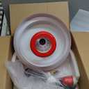 Hanging Lamp Plug in Red Pendant Light Fixtures Mid Century Modern Pendant Lamp Nordic Style Pendant Lighting Metal Shade for Living Room Dining Room Bedroom Kitchen Island