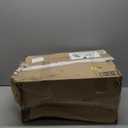 Furologee 38in Console Table with 3 Drawers, Small Sofa Table with Lights and Power Outlets, Hallway Tables with 3-Tier Shelves, White Narrow Console Table for Entryway, Living Room, Couch, Foyer