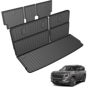 AOMSAZTO Cargo Liner Set Fit for 2025-2026 Nissan Armada/Infiniti QX80