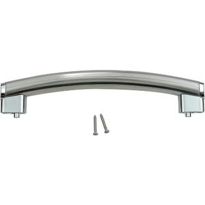 Upgraded WB15X21101 Microwave Door Handle Replacement for AP5790530 Compatible with General Electric GE Microwave JNM3163RJ1SS JNM3163RJ3SS JVM3162RJ3SS (Stainless)