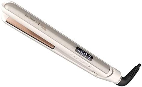 Remington Shine Therapy 1 inch Hair Straightener Iron, Flat Iron for Hair Infused with Argan Oil & Keratin, Professional Ceramic Flat Iron for Less Frizz, Shinier & Smoother Hair, Hair Styling Tools