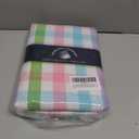 HEIRLOOM COMFORT Multi Color Check Table Cloth, 100% Cotton, 60x102 Inch, Fits 8-10 Seats, Soft, Durable, Washable, Wrinkle Resistant, Rectangle Table Cover for Dining, Holiday Celebrations, Dinner