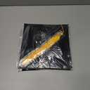 FtyFty Unisex Adult Matte Graduation Cap with Tassel Year Charm (One Size, Black With Gold), Pack of 2