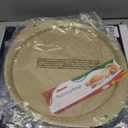 RavisingRidge Pizza Pan - 14 Inch Nonstick Pizza Pan for Oven with Widen Handles for Cooking, Baking, and Grilling - Durable, Even Heating, Long-Lasting Kitchen Cookware (2, Golden)