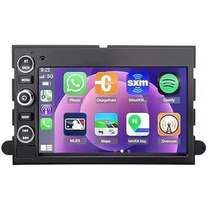 Android 15 8-core 4+64GB Stereo for Ford F150 250 350 Radio 2004-2016 Ford Mustang 2005-2009 Compatible Most Ford Radio Wireless Carplay Android Auto with 7" IPS Touchscreen GPS Navigation