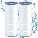 2 Pack PA120 Replacement Pool Filter Compatible with Hayward C1200, CX1200RE, Unicel C-8412, Filbur FC-1293, Clearwater II 125, Waterway Pro Clean PCCF-125, 817-0125N, 120 Sq. Ft Cartridge