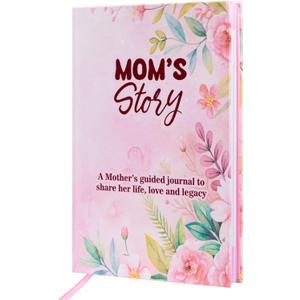 Mom, I Want To Hear Your Story Journal: Christmas Gifts For Moms Who Have Everything, Mom Book To Fill Out, Sentimental Birthday Gifts For Mothers Day, Thanksgiving, From Son or Daughter
