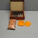 Pumpkin Scraper Glove Set, Halloween Pumpkin Carving Kit with 2 Pair of Gloves & 2 Scrapers(Adult&Child Sizes), Pumpkin Carving Tools for Clean & Easy to Carve Jack-O-Lantern