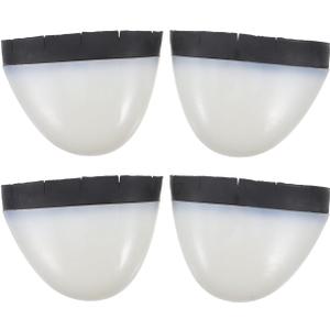 Operitacx Safety Toe Caps for Shoes Impact and Puncture Resistant Shoe Protectors Comfortable Inside Wear for Construction Work Boots 3.54X2.55X1.37 Inches