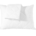 Quilted Pillow Protectors King Pair 20x36 Inches Extra Soft Thick Ultra Plush White Zippered Set of 2 Size Encasement