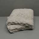 Monbix Ivory Fleece Throw Blanket for Couch- Room Decor Soft Cozy Blankets for Women, Lightweight Fleece Flannel Bed Blanket Suitable for All Seasons(50"60",Ivory)