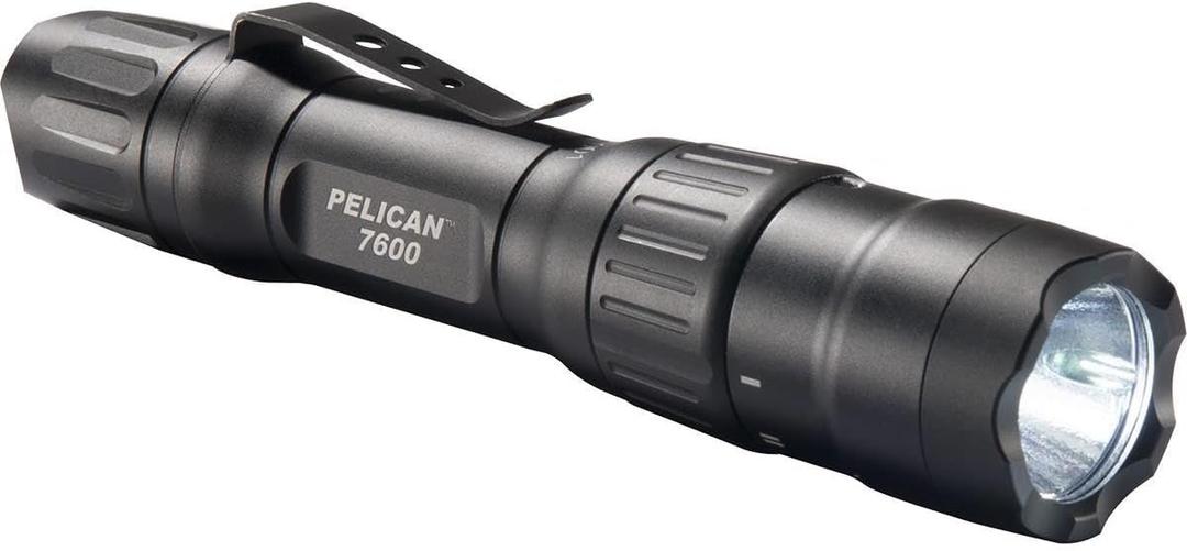 Pelican 7600 Rechargeable Tactical Flashlight (Black)