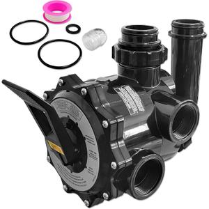 SP0715XR50 2 Inch Multiport Control Valve Compatible with Hayward Pro Series Vari-Flo Grid D.E. Filter