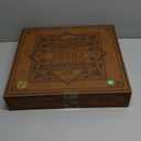 AMEROUS 14 inches Wooden Chess Set with Metal Chess Pieces / 2.5'' King/Storage for Chessmen/Gift Package/Instructions/Classic Board Game