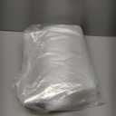 6-Pack 55 Gallon Drum Liners, Large Clear Plastic Drum Liner Storage - Heavy Duty Double Layer Thickness 5.5Mil