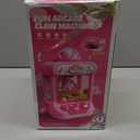 Marlrin Claw Machine for Kids, Mini Vending Machine Girls Unicorn Toys, Candy Grabber Prize Dispenser with Sound & 20 Mini Plush Toys, Electronic Arcade Game Indoor Toy for Home Party Birthday Gifts