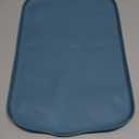 SMILOOL Silicone Pet Feeding Mat with Raised Edge for Food and Water, Dog Bowl Mats, Cat Bowls Placemat with High Lip for Floor Waterproof, Rubber Tray for Cats and Dogs 19 x 12 x0.7 Slate Blue