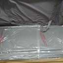 Larex Baby Bassinet Bedside Sleeper for Baby, Baby Crib Bed for Newborn Infant, Bedside Bassinet with Wheels, 5 Adjustable Height, Mosquito Net, Breathable Mattress and Mesh, Storage Basket and Bag (Wood Grain)