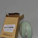 Ergonomic Wireless Mouse with USB Receiver for PC Computer, Laptop and Desktop, Ergo Vertical Mouse with Silent Clicks Long Battery Life, Up to 1600 DPI & 1 AA Battery Powered, Green